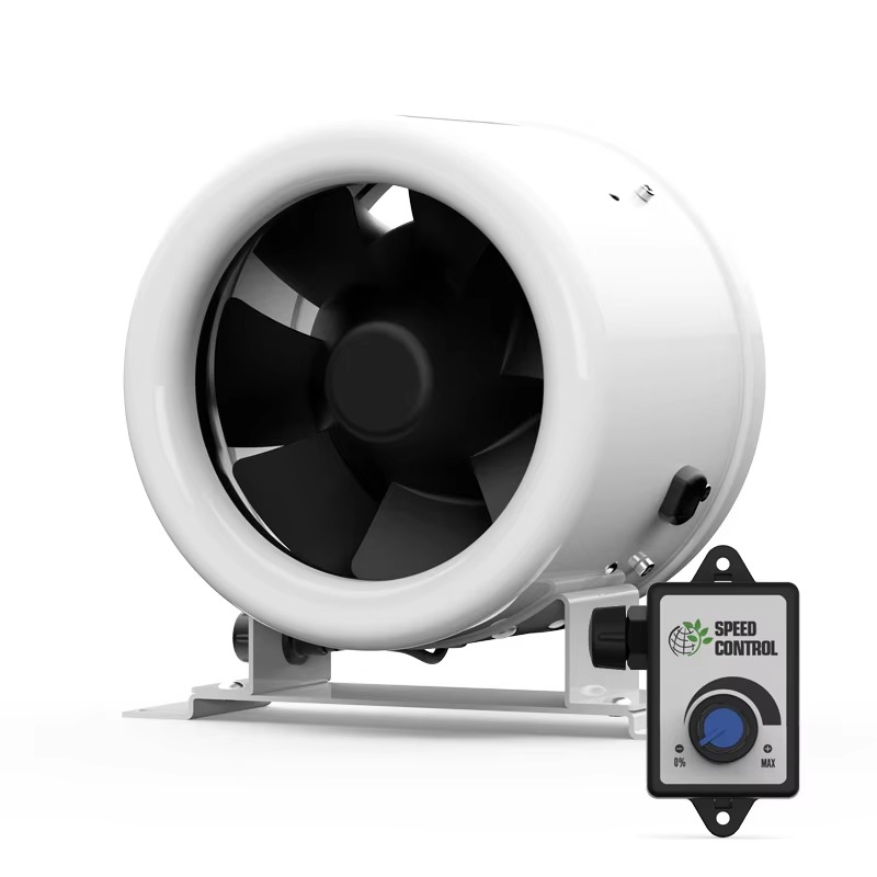 พัดลมดูดอากาศแบบอินไลน์ขนาด 8  - Exhaust Fan Industrial บทวิจารณ์และราคา