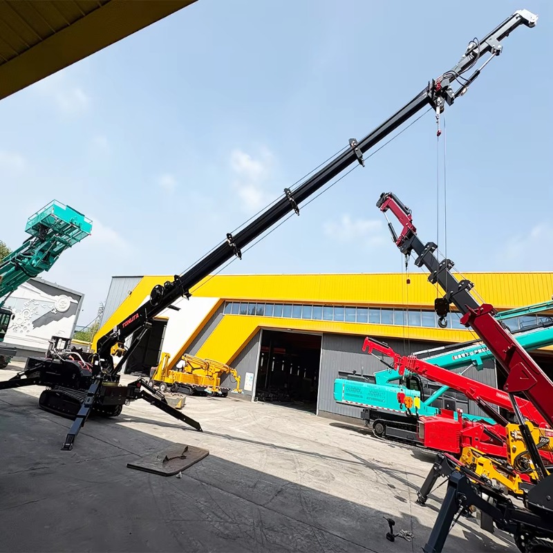 เครนแบบปรับแต่งได้ 10 12 14 16 - Compact Crawler Boom Lift บทวิจารณ์และราคา