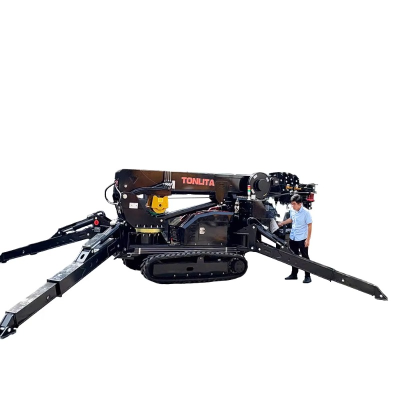 เครนแบบปรับแต่งได้ 10 12 14 16 - Compact Crawler Boom Lift บทวิจารณ์และราคา