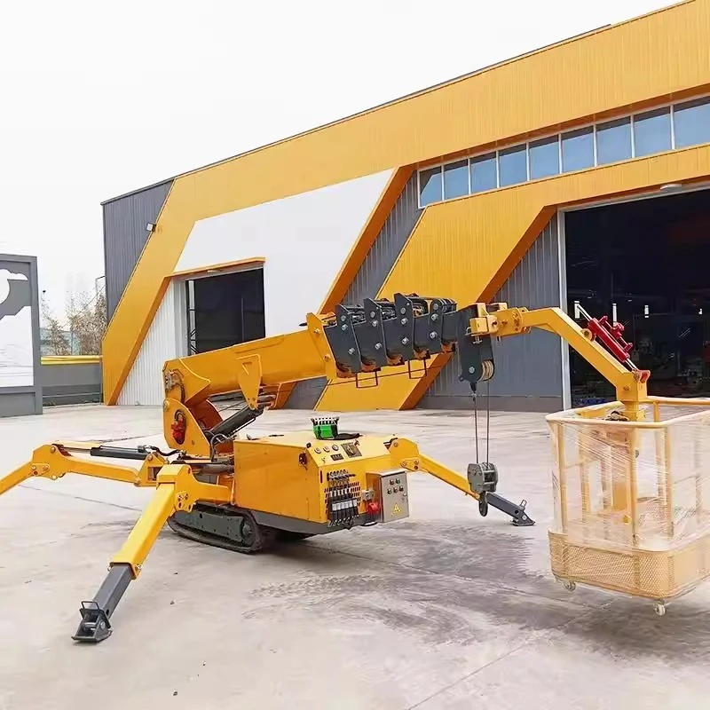รถเครนแมงมุมแบบใหม่ ขนาดกะทัดร - Compact Crawler Boom Lift บทวิจารณ์และราคา