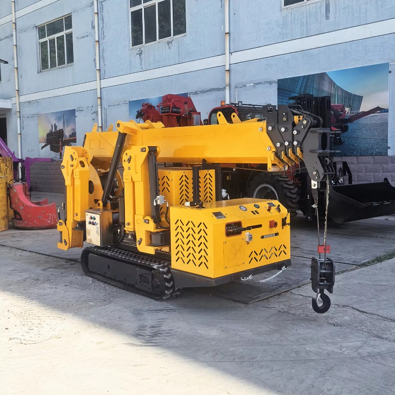 รถเครนขนาดเล็ก 1.5 ตัน แบบสไปเ - Compact Crawler Boom Lift บทวิจารณ์และราคา