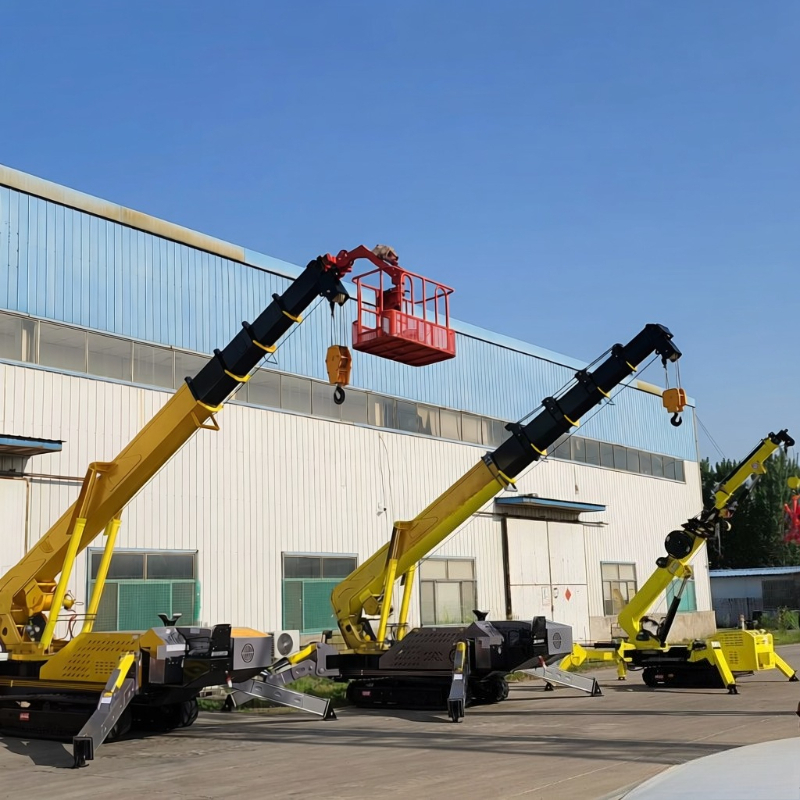 รถเครนตีนตะขาบแบบยืดหดได้ กำลั - Compact Crawler Boom Lift บทวิจารณ์และราคา