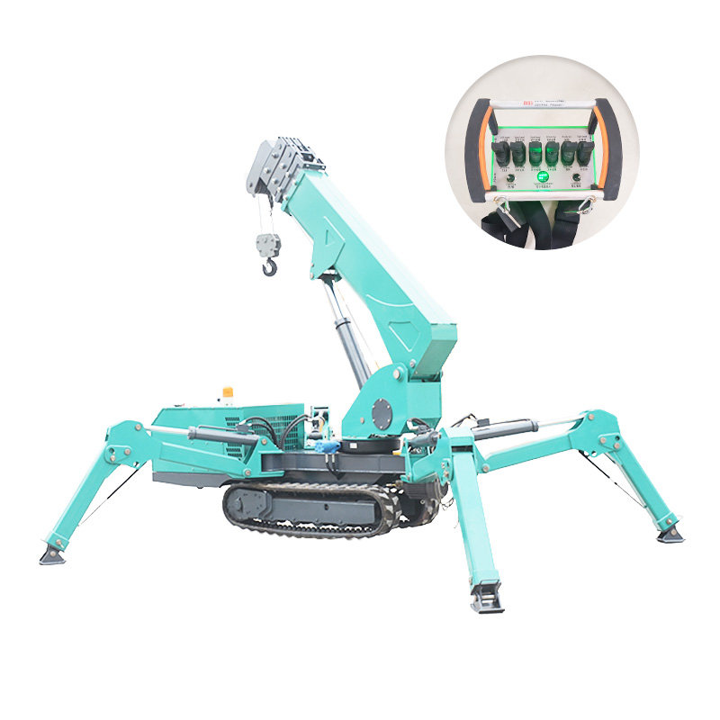 รถเครนไฮดรอลิก 7T แบบสไปเดอร์  - Compact Crawler Boom Lift บทวิจารณ์และราคา