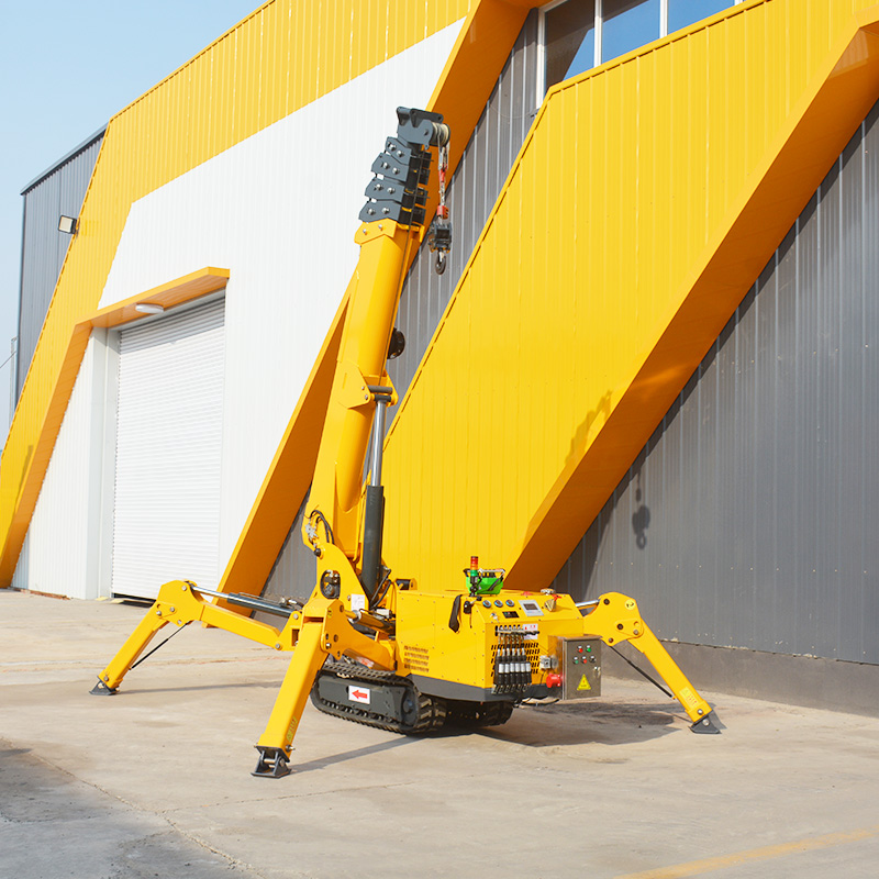 รถเครนไฮดรอลิก 7T แบบสไปเดอร์  - Compact Crawler Boom Lift บทวิจารณ์และราคา