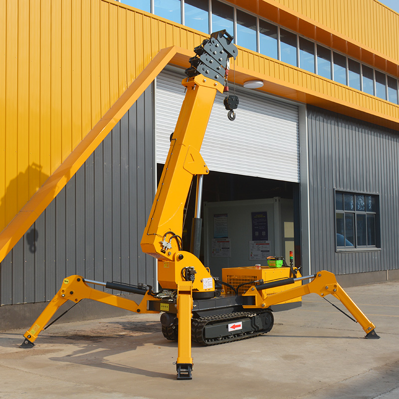 รถเครนไฮดรอลิก 7T แบบสไปเดอร์  - Compact Crawler Boom Lift บทวิจารณ์และราคา