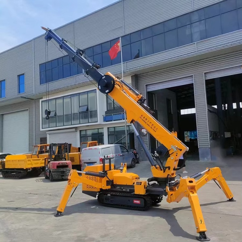 รถเครนขนาดเล็กกะทัดรัด 1.5 ตัน - Compact Crawler Boom Lift บทวิจารณ์และราคา