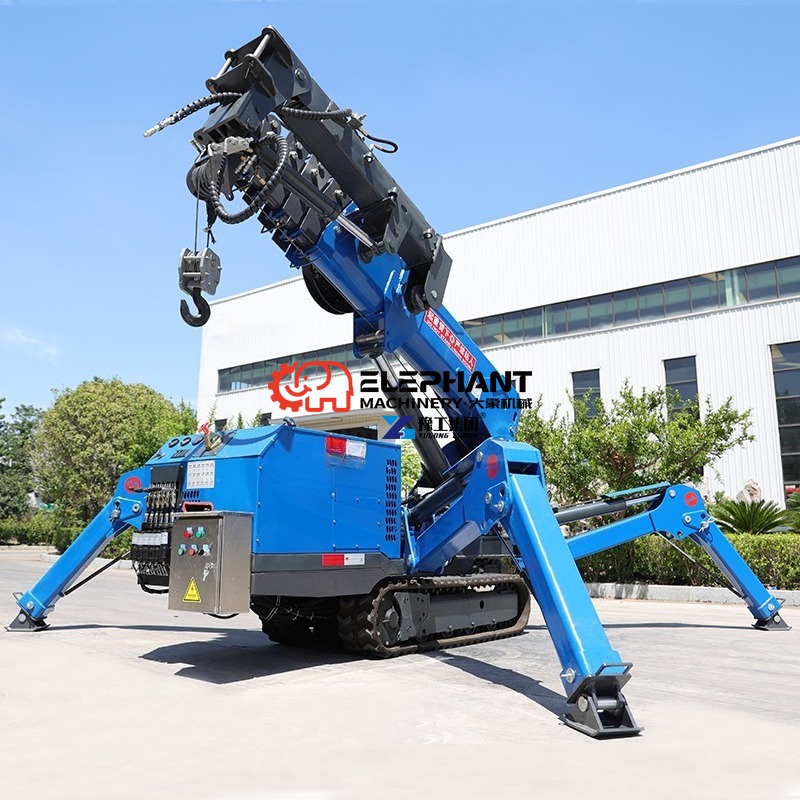 รถเครนไฮดรอลิกขนาด 3 ตัน แบบแข - Compact Crawler Boom Lift บทวิจารณ์และราคา