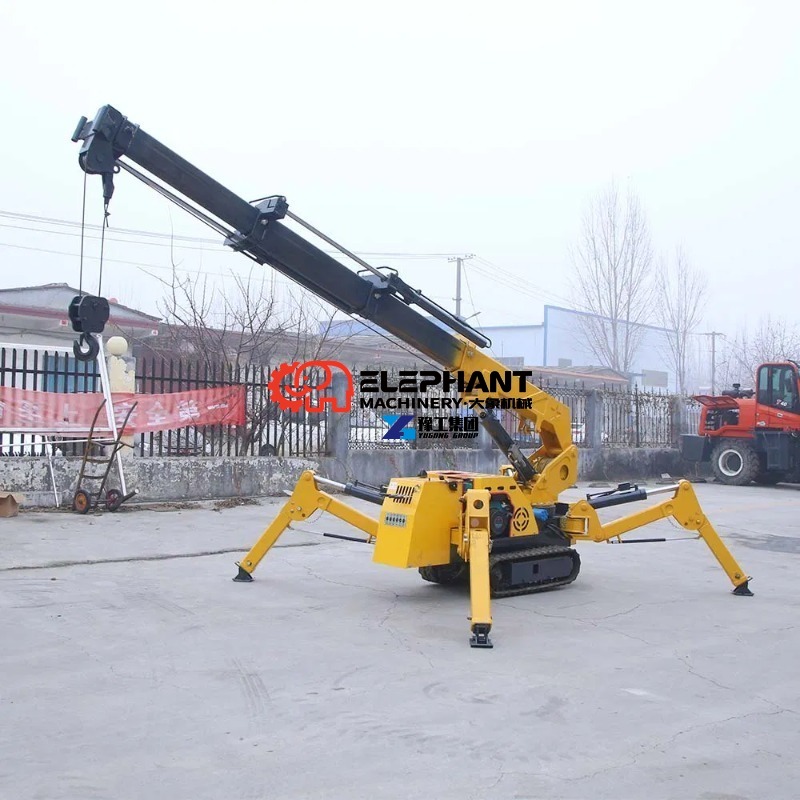 รถเครนไฮดรอลิกขนาด 3 ตัน แบบแข - Compact Crawler Boom Lift บทวิจารณ์และราคา