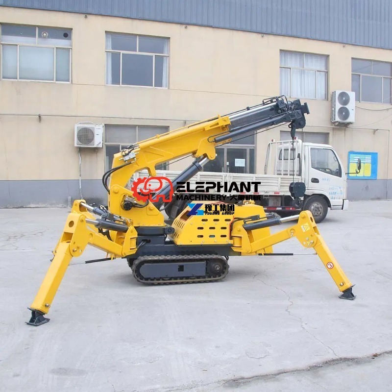 รถเครนไฮดรอลิกขนาด 3 ตัน แบบแข - Compact Crawler Boom Lift บทวิจารณ์และราคา
