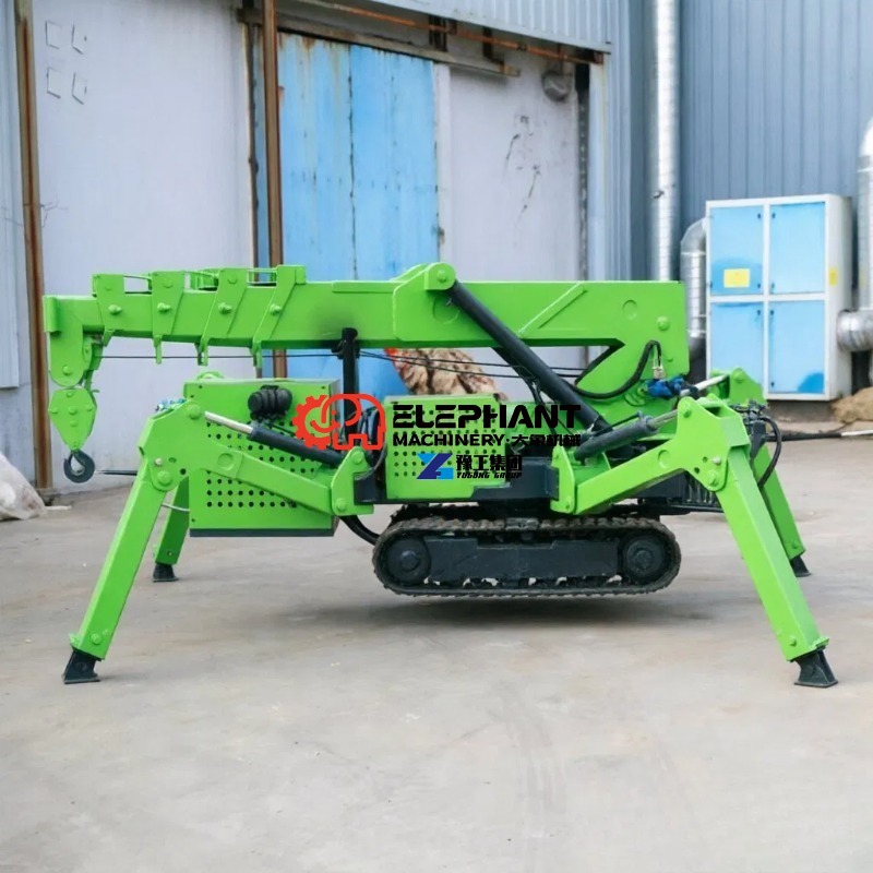 รถเครนไฮดรอลิกขนาด 3 ตัน แบบแข - Compact Crawler Boom Lift บทวิจารณ์และราคา