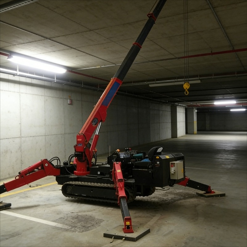 รถเครนขนาดเล็ก 3 ตัน แบบปรับแต - Compact Crawler Boom Lift บทวิจารณ์และราคา