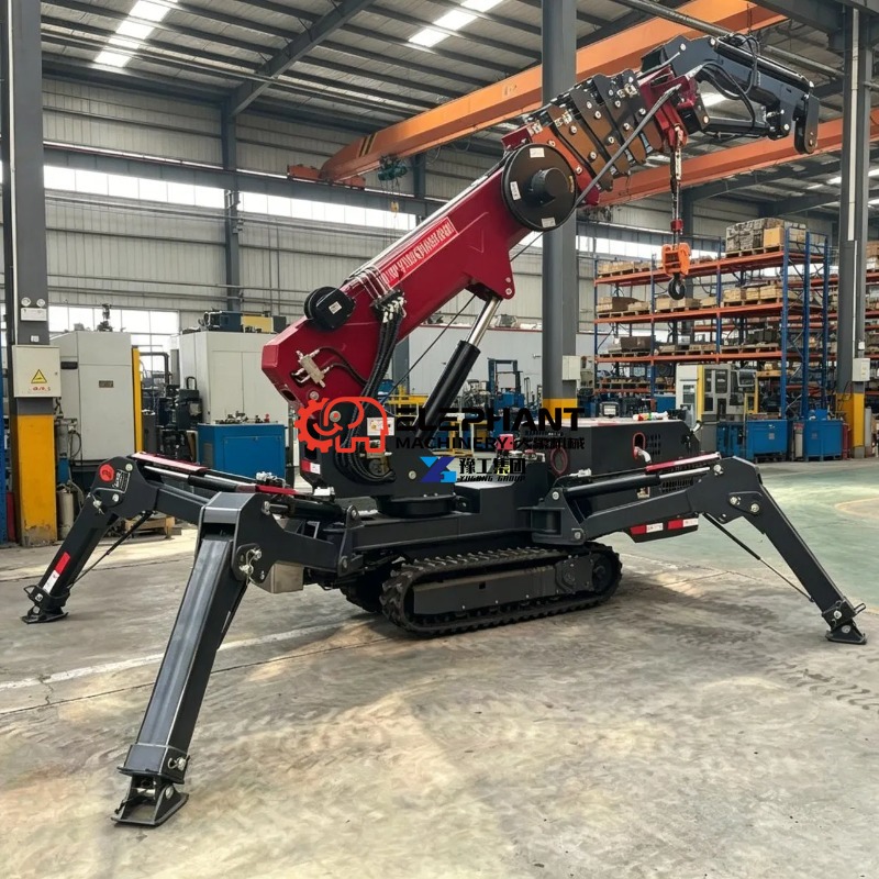 รถเครนไฮดรอลิกขนาดเล็กแบบตีนตะ - Compact Crawler Boom Lift บทวิจารณ์และราคา