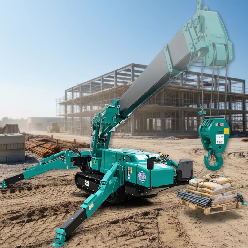รถเครนแมงมุมขนาดเล็ก รถเครนตีน - Compact Crawler Boom Lift บทวิจารณ์และราคา