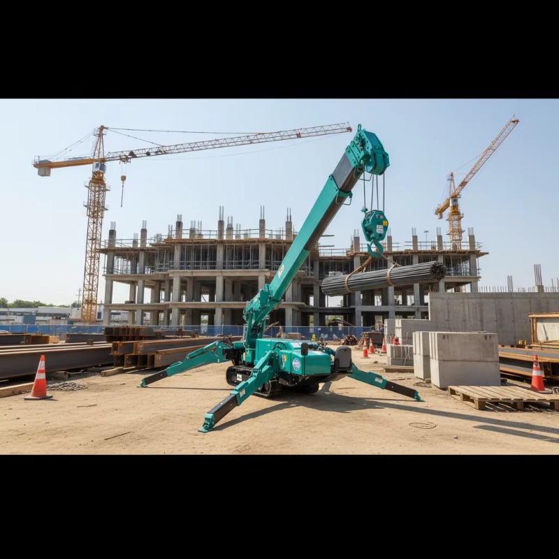รถเครนแมงมุมขนาดเล็ก รถเครนตีน - Compact Crawler Boom Lift บทวิจารณ์และราคา