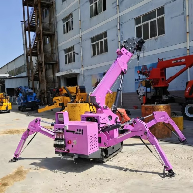 รถเครนตีนตะขาบควบคุมระยะไกล 7  - Compact Crawler Boom Lift บทวิจารณ์และราคา