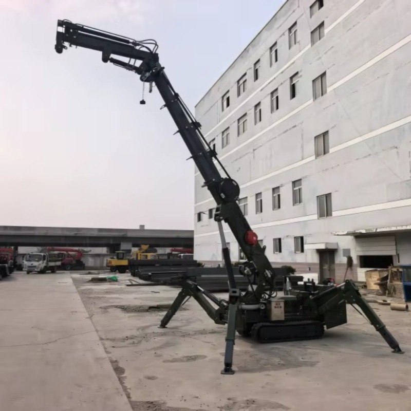 รถเครนตีนตะขาบควบคุมระยะไกล 7  - Compact Crawler Boom Lift บทวิจารณ์และราคา