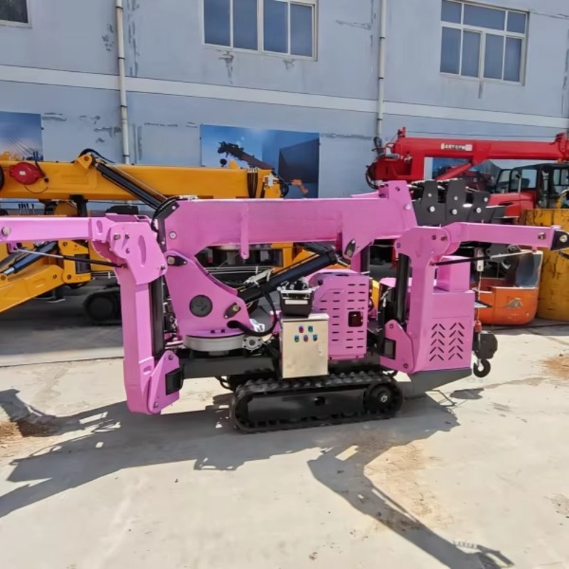 รถเครนตีนตะขาบควบคุมระยะไกล 7  - Compact Crawler Boom Lift บทวิจารณ์และราคา