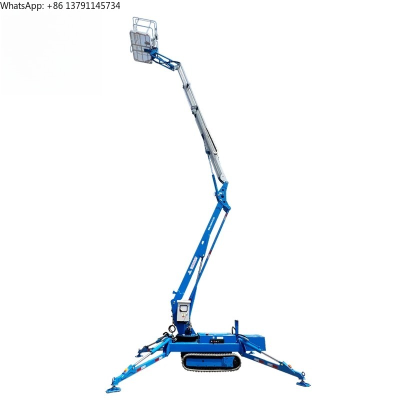รถกระเช้าบูมแบบตีนตะขาบขนาดเล็ - Compact Crawler Boom Lift บทวิจารณ์และราคา