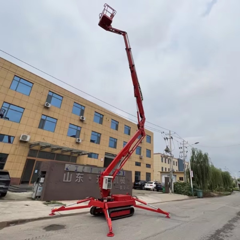 รถกระเช้าบูมแบบตีนตะขาบขนาดกะท - Compact Crawler Boom Lift บทวิจารณ์และราคา