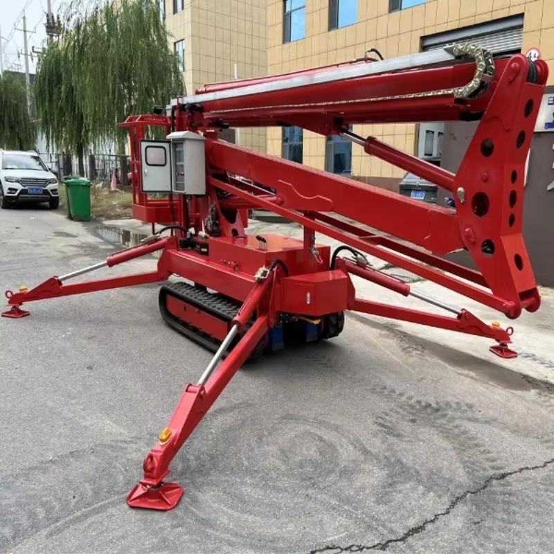 รถกระเช้าบูมแบบตีนตะขาบขนาดกะท - Compact Crawler Boom Lift บทวิจารณ์และราคา