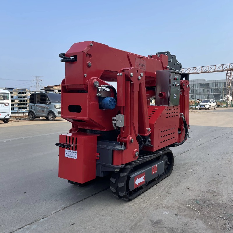 รถเครนไฮดรอลิกแบบยืดหดได้ 6 ตั - Compact Crawler Boom Lift บทวิจารณ์และราคา