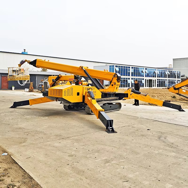 รถเครนยกของหนัก 8 ตัน แบบสไปเด - Compact Crawler Boom Lift บทวิจารณ์และราคา