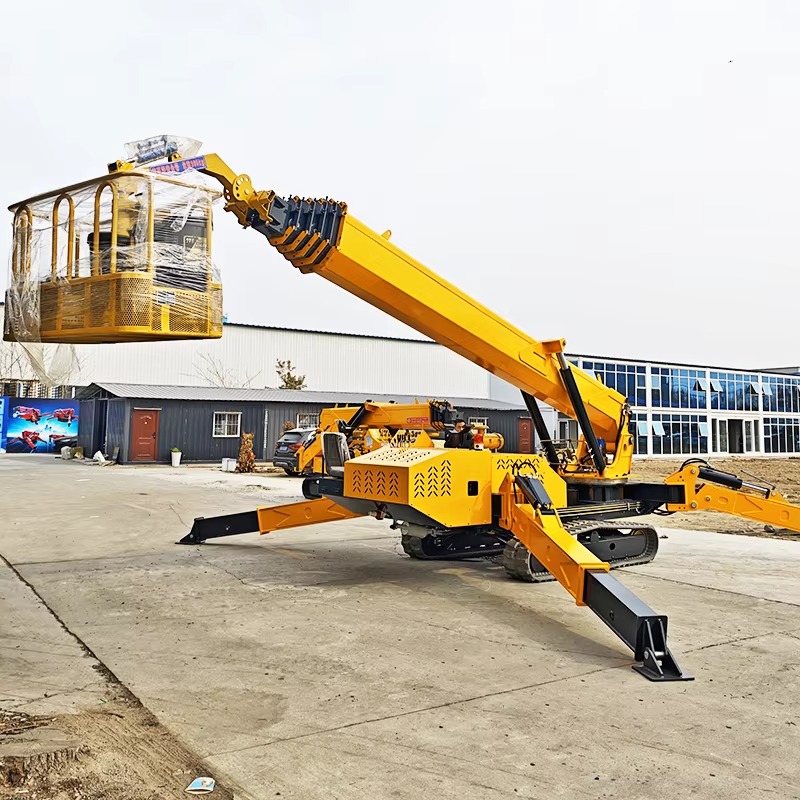รถเครนยกของหนัก 8 ตัน แบบสไปเด - Compact Crawler Boom Lift บทวิจารณ์และราคา