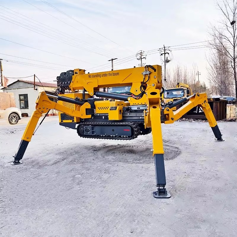 รถเครนแมงมุมขนาดเล็กแบบขายส่งจ - Compact Crawler Boom Lift บทวิจารณ์และราคา